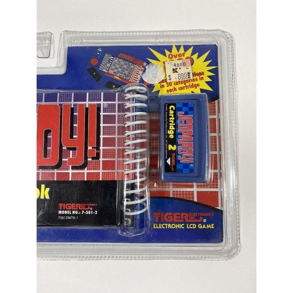 Jeopardy Handheld Electronic Game Cartridge & Answer Book Cartridge #2 Sealed - Picture 3 of 6